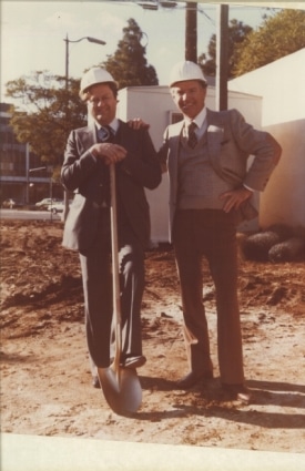 Major Langer and James Perona Major Langer and James Perona