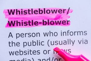 Protection for Whistleblowers Protection for Whistleblowers