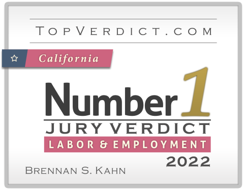 Top 10 Jury Verdicts All Practice Area Brennan S. Kahn