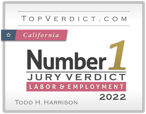 Top 10 Jury Verdicts All Practice Area Todd H. Harrison